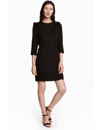Платье H&M 34, черный (36010)