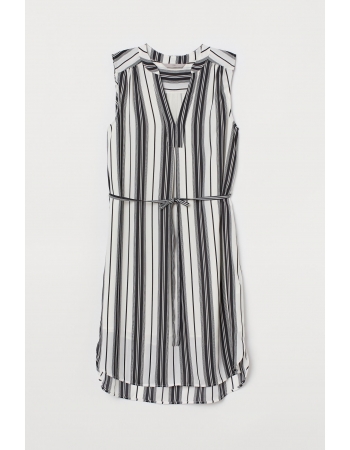 Платье H&M 42, бело черный (46258)