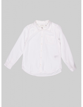 Блуза H&M 134см, білий (32337)