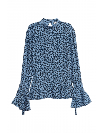 Блуза H&M 32, блакитний (37568)