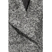 Пальто H&M 38, біло чорний (44807)