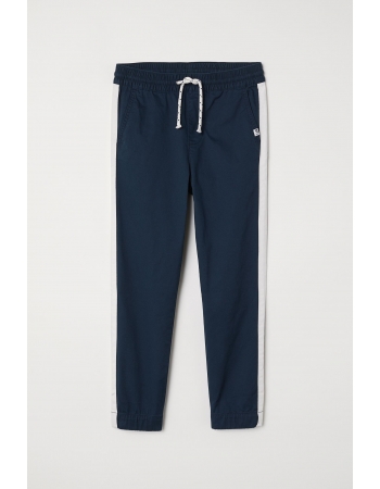 Спортивные брюки H&M 146см, темно синий (32366)
