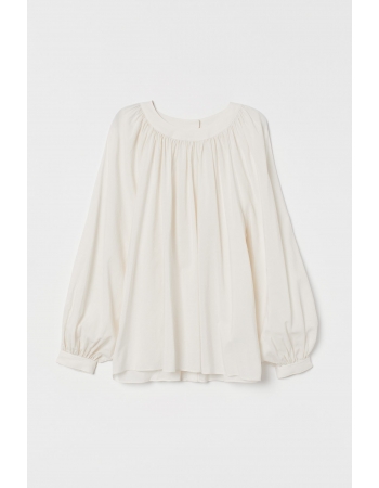 Блуза H&M 40, кремовый (51802)