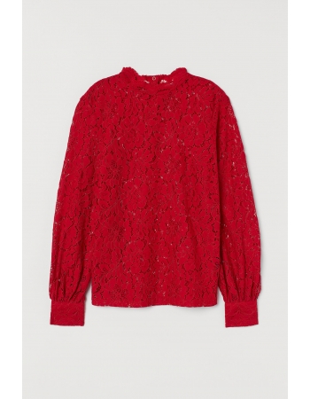 Блуза H&M 38, красный (51838)
