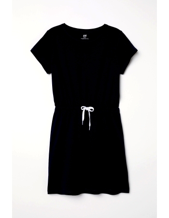 Платье H&M 134 140см, черный (27368)