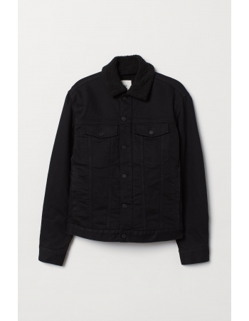 Куртка H&M S, чорний (60180)