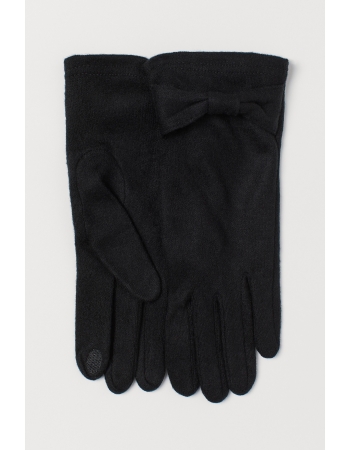Перчатки H&M S, черный (44764)