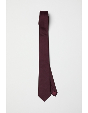 Краватка H&M One Size, бордовий (42976)