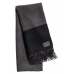 Шарф H&M One Size, черно серый (60735)