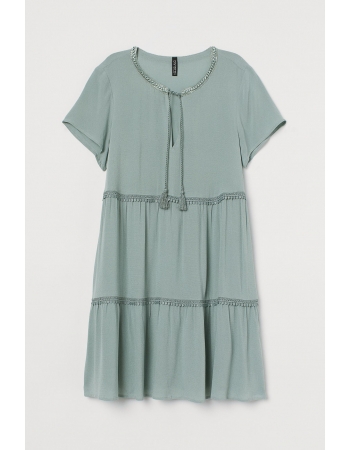 Плаття H&M S, блідо зелений (59055)