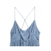 Платье H&M 3XL, голубой (64124)