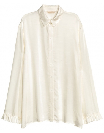 Блуза H&M 34, кремовый (41588)