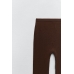 Леггинсы Zara XS S, темно коричневый (67801)