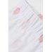 Піжама (футболка, шорти) H&M 74см, білий горох (51928)