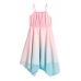 Платье H&M 128см, бирюзово розовый (28979)