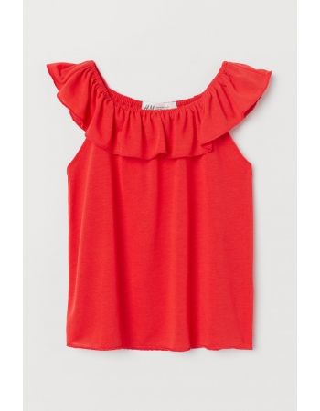 Блуза H&M 110 116см, красный (62093)