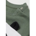 Комплект (свитшот, брюки) H&M 92см, зеленый (44232)