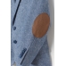 Пиджак H&M 116см, голубой меланж (63228)