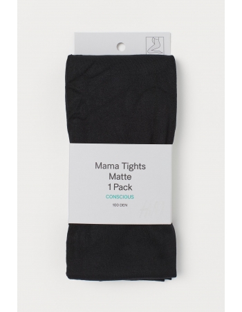 Колготки для вагітних H&M S, чорний (56989)