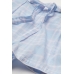 Піжама (сорочка, шорти) H&M M, блакитна клітина (49313)