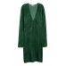 Платье H&M S, зеленый (46355)