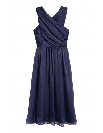 Платье H&M 34, темно синий (62883)