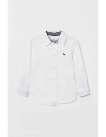 Рубашка H&M 122см, белый (62824)