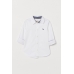 Рубашка H&M 110см, белый (62824)