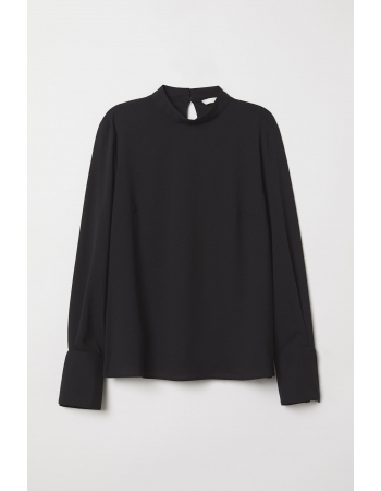 Блуза H&M 34, черный (51567)