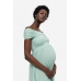 Платье для беременных H&M L, светло зеленый (71042)