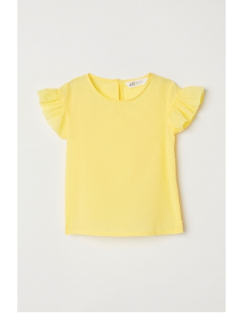 Блуза H&M 116см, жовтий (29160)