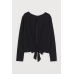Блуза H&M S, черный (53077)