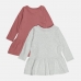 Платье (2шт) H&M 92см, серый, розовый (52779)