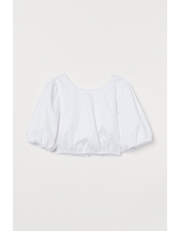 Блуза H&M 46, белый (51549)