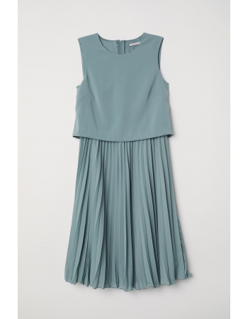 Платье H&M 46, светло бирюзовый (66353)