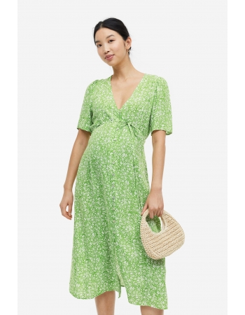Платье для беременных H&M M, салатовый (70433)