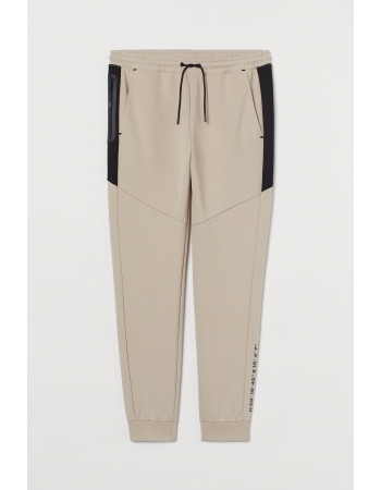 Спортивные брюки H&M XS, светло бежевый (69301)