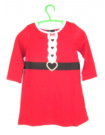 Платье H&M 92см, красный (26066)