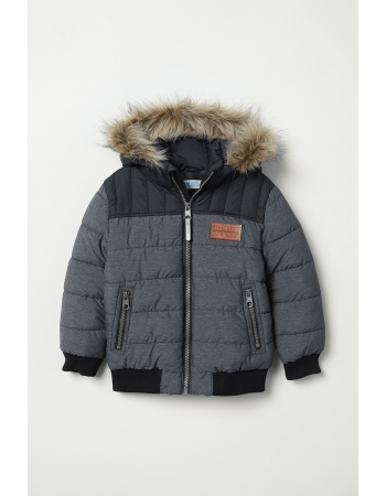 Куртка H&M 116см, сірий (37038)