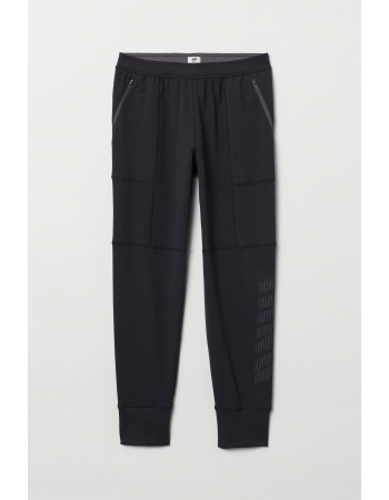 Спортивные брюки H&M M, черный (49847)