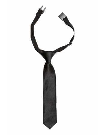 Галстук H&M One Size, черный (28230)
