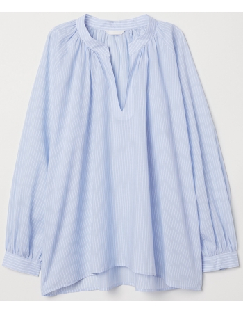Блуза H&M 36, голубой полоска (38020)