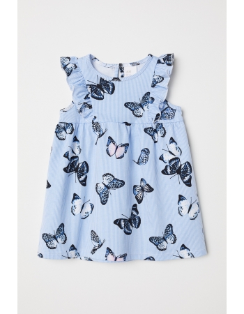 Сукня H&M 92см, синій метелик (41895)