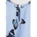 Платье H&M 92см, синий бабочки (41895)