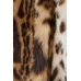 Полушубок H&M S, бежевый леопард (45724)