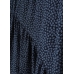 Юбка H&M 32, темно синий цветы (50220)