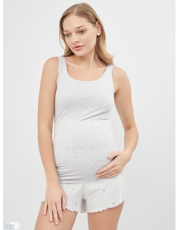 Майка для беременных H&M XS, светло серый (50087)