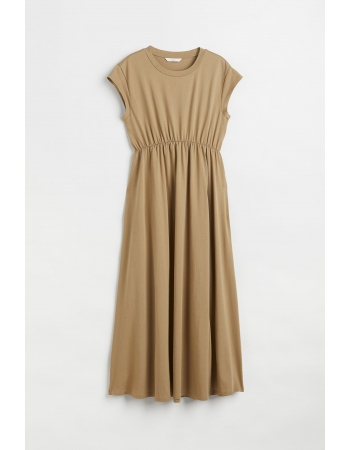 Платье для беременных H&M S, бежевый (69457)