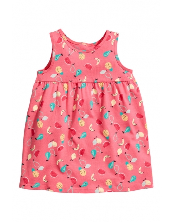 Сукня H&M 68см, рожевий фрукти (29163)