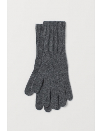 Перчатки H&M One Size, темно серый (59918)